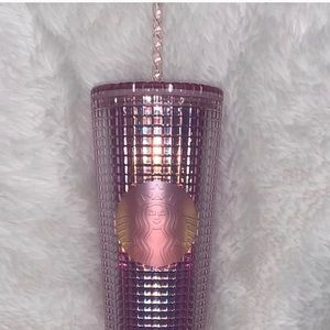 🛑 SOLD 🛑Starbucks Pink iridescent cup